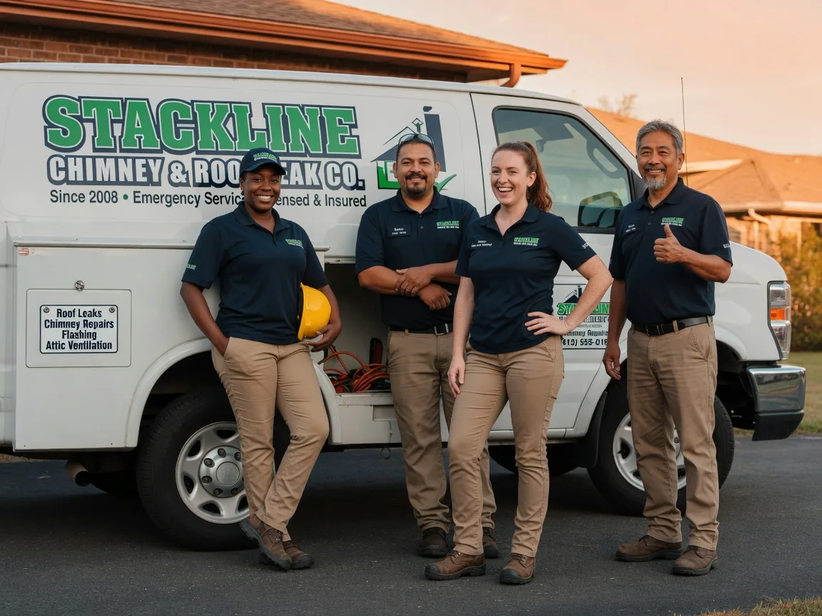 Chimney flashing repair company in Orlando, WV